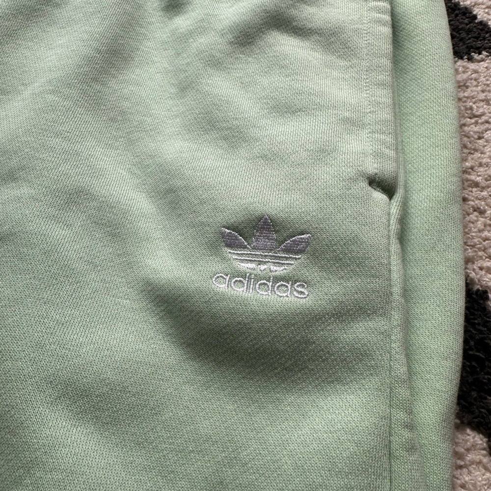 adidas Mint Green Track Joggers - Picture 2 of 3